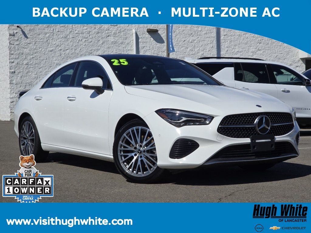 2025 Mercedes-Benz CLA 250 4MATIC