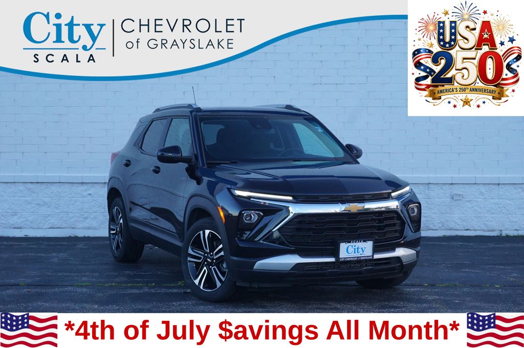 Mosaic Black Metallic 2025 Chevrolet Trailblazer SUV / Crossover Front-Wheel Drive Continuously Variable Transmission
