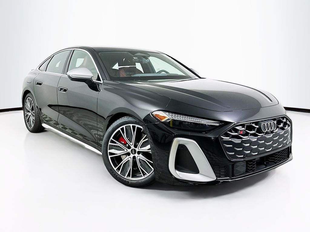 Mythos Black Metallic 2026 Audi S5 quattro Premium Plus TFSI Sedan All-Wheel Drive 7-Speed Automatic