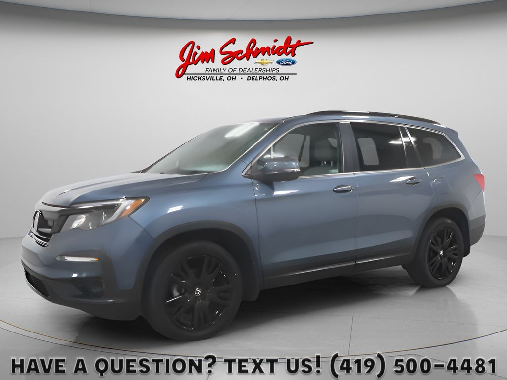 Gray (Steel Sapphire Metallic) 2021 Honda Pilot SUV / Crossover All-Wheel Drive 9-Speed Automatic
