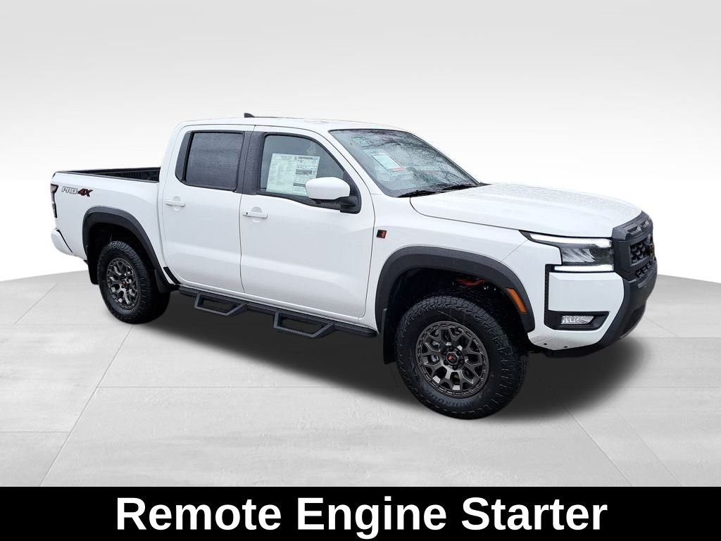 2026 Nissan Frontier PRO-4XR ROUSH White at John Sisson Motors