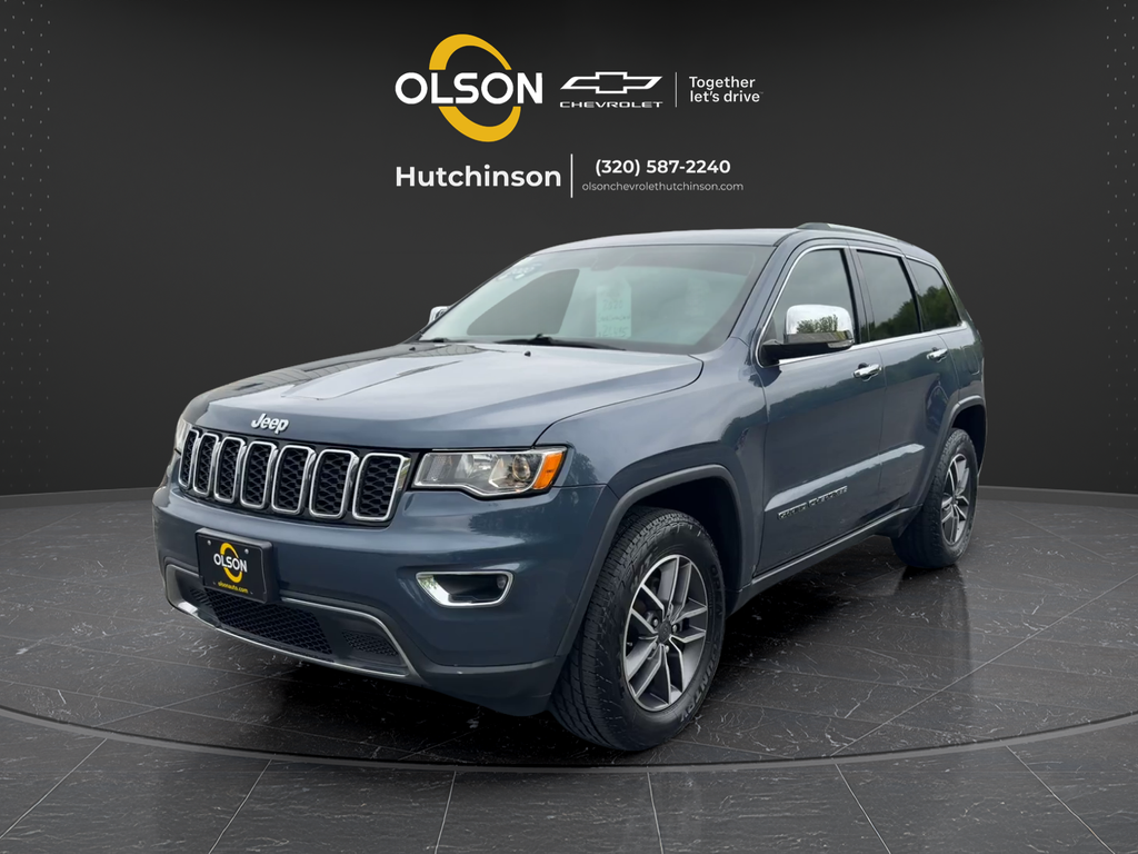 Pacific Blue Clearcoat 2020 Jeep Grand Cherokee Limited 4WD SUV / Crossover Four-Wheel Drive 8-Speed Automatic