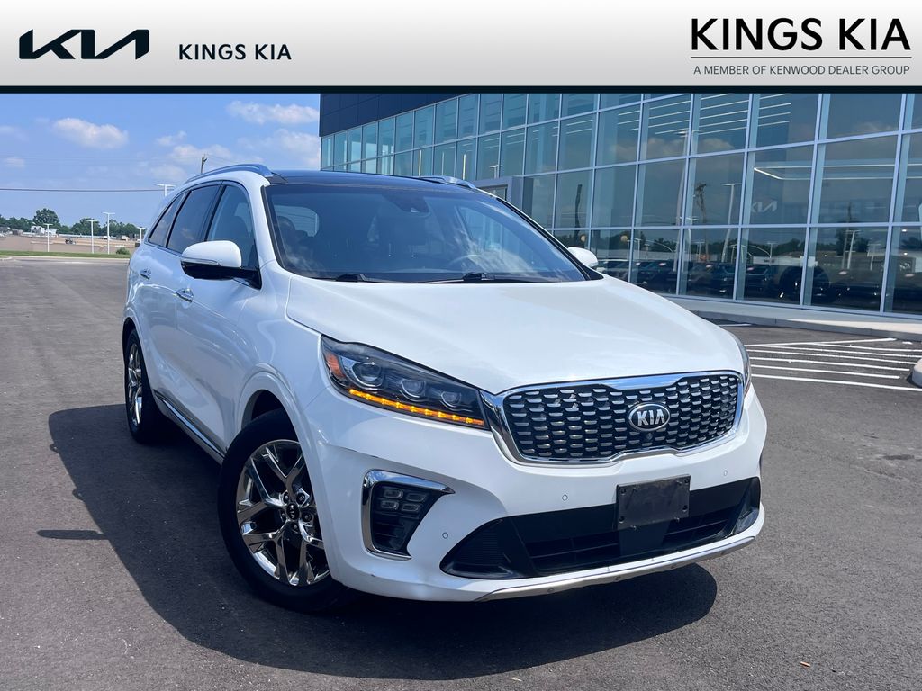 Snow White Pearl 2019 Kia Sorento SUV / Crossover All-Wheel Drive 8-Speed Automatic