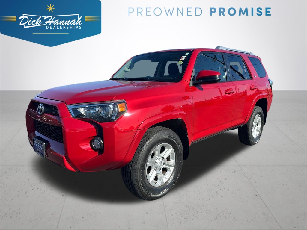 Barcelona Red Metallic 2016 Toyota 4Runner SUV / Crossover Four-Wheel Drive 5-Speed Automatic Overdrive