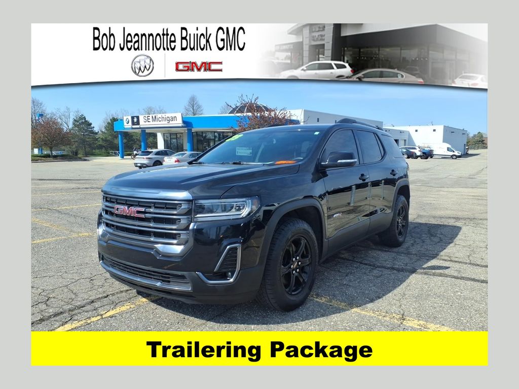 Black (Ebony Twilight Metallic) 2023 GMC Acadia AT4 AWD SUV / Crossover Four-Wheel Drive 9-Speed Automatic