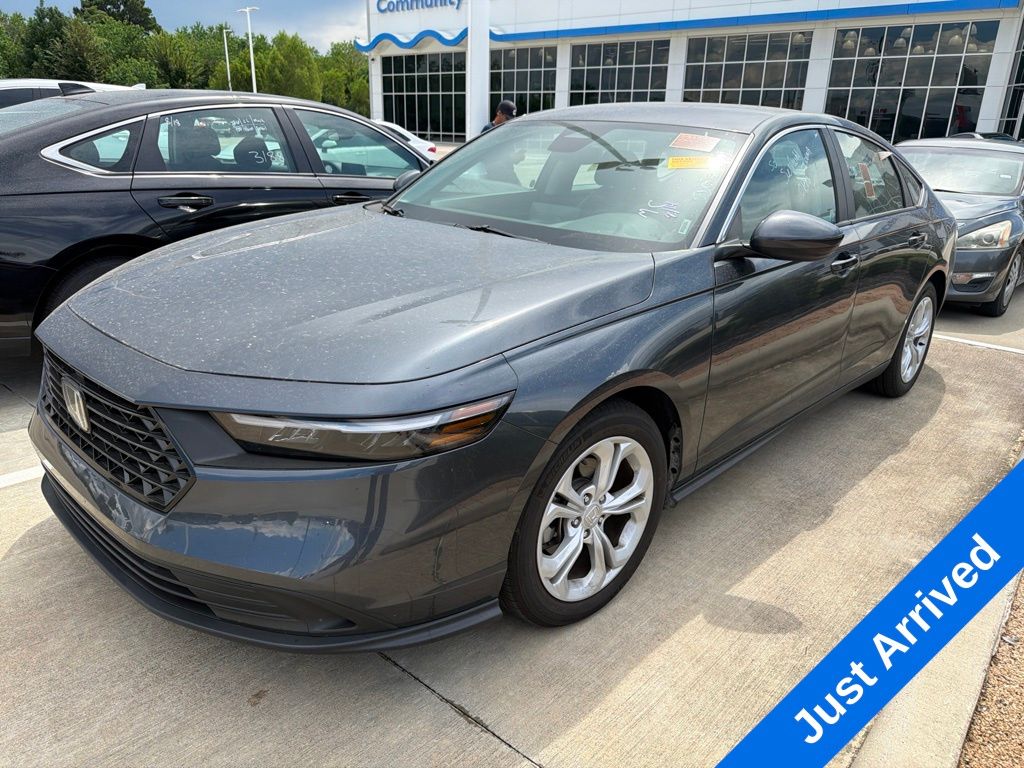 2025 Honda Accord LX Gray at Classic Elite Chevrolet Sugar Land