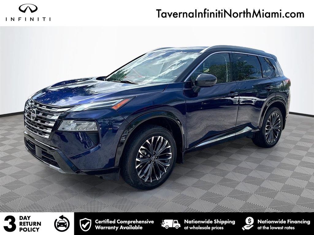 Deep Ocean Blue 2024 Nissan Rogue SUV / Crossover All-Wheel Drive Continuously Variable Transmission