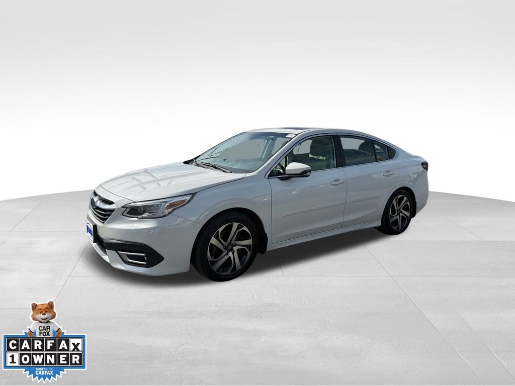 Crystal White Pearl 2020 Subaru Legacy 2.5i Limited AWD Sedan All-Wheel Drive Continuously Variable Transmission
