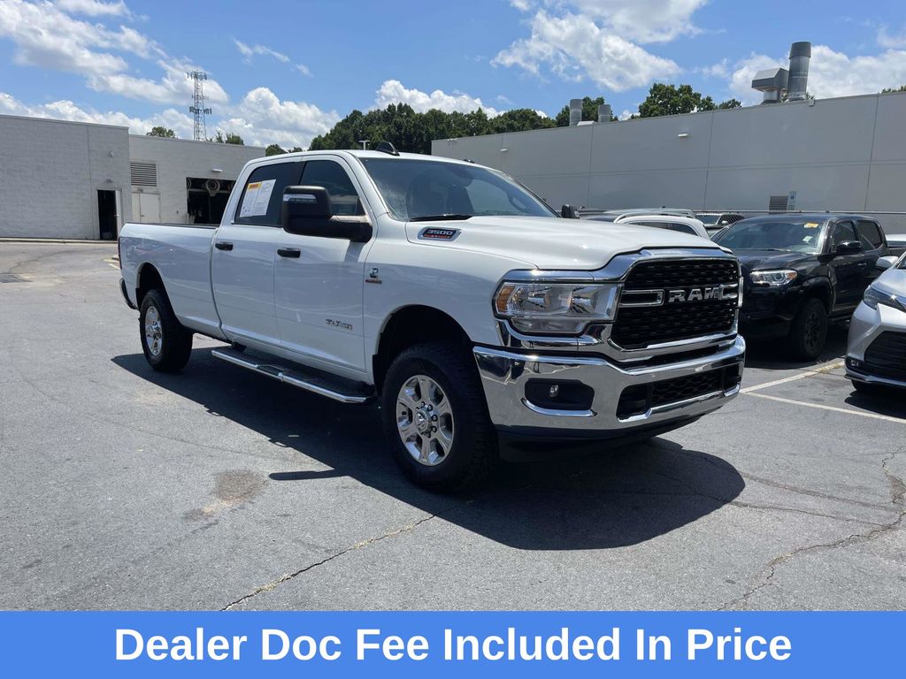 Bright White Clearcoat 2024 RAM 3500 Pickup Truck Four-Wheel Drive 6-Speed Automatic