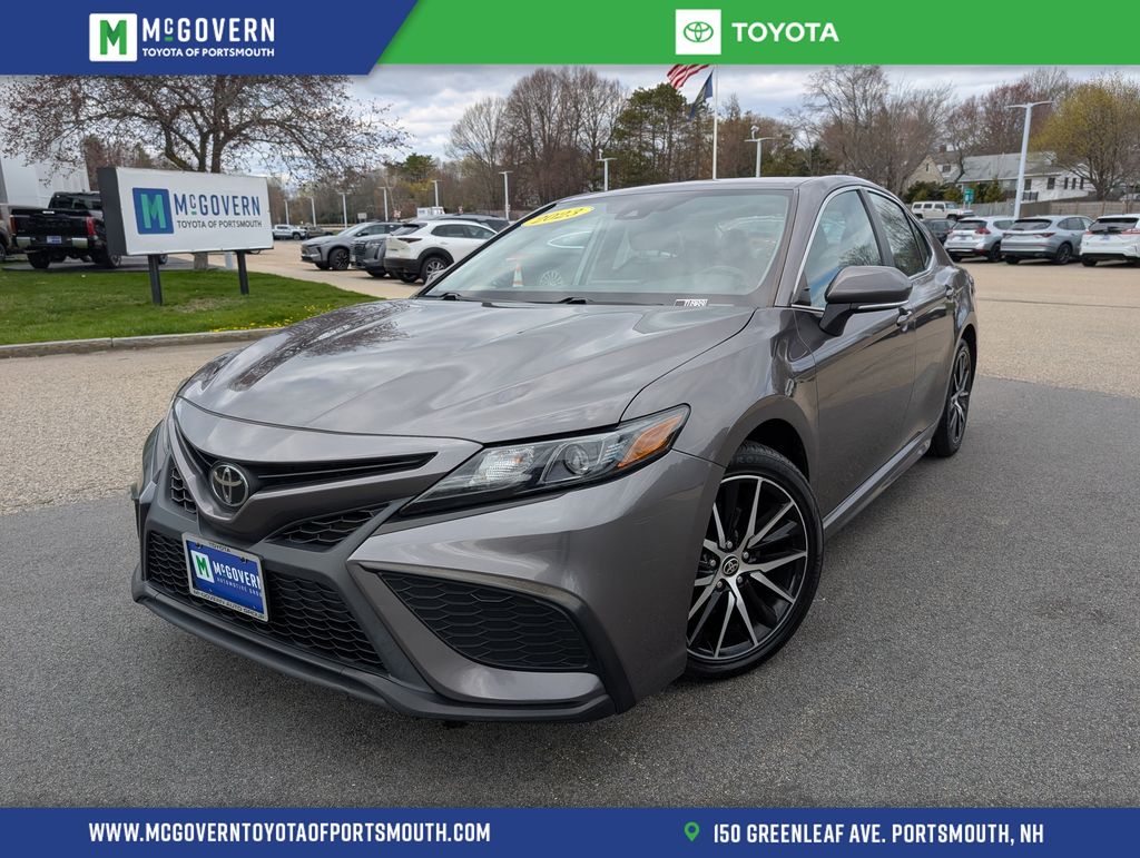 Predawn Gray Mica 2023 Toyota Camry Sedan Front-Wheel Drive 8-Speed Automatic