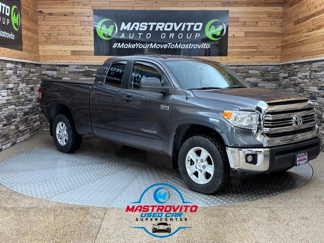 Magnetic Gray Metallic 2014 Toyota Tundra Pickup Truck Four-Wheel Drive 6-Speed Automatic Overdrive