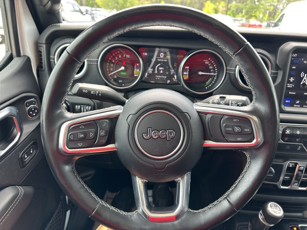 2022 Bright White Clearcoat Jeep Wrangler 4xe 4X4 SUV