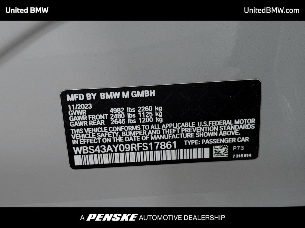 Thumbnail: 2024 BMW M3 - 14