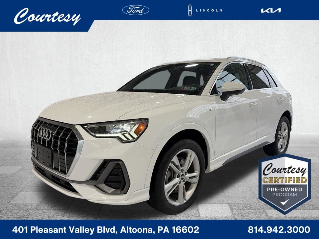 White 2024 Audi Q3 SUV / Crossover All-Wheel Drive 8-Speed Automatic