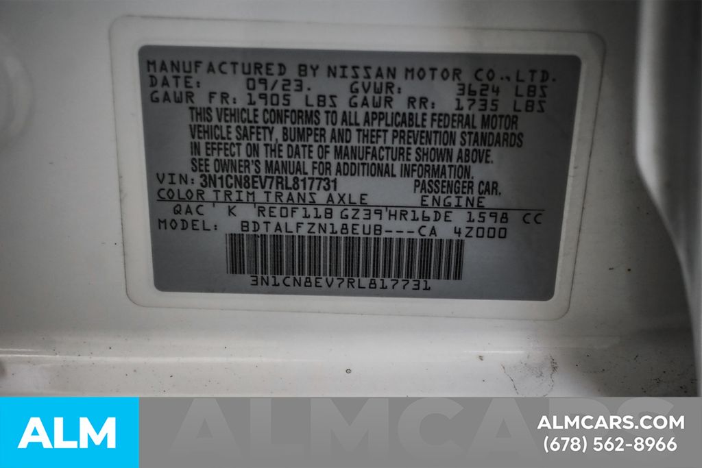 Used 2024 White Nissan 1.6 SV image 58