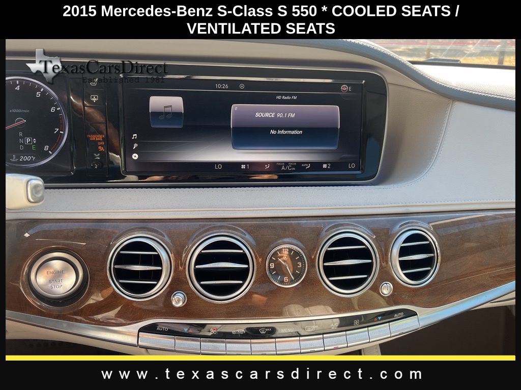 2015 Mercedes-Benz S-Class S 550 9