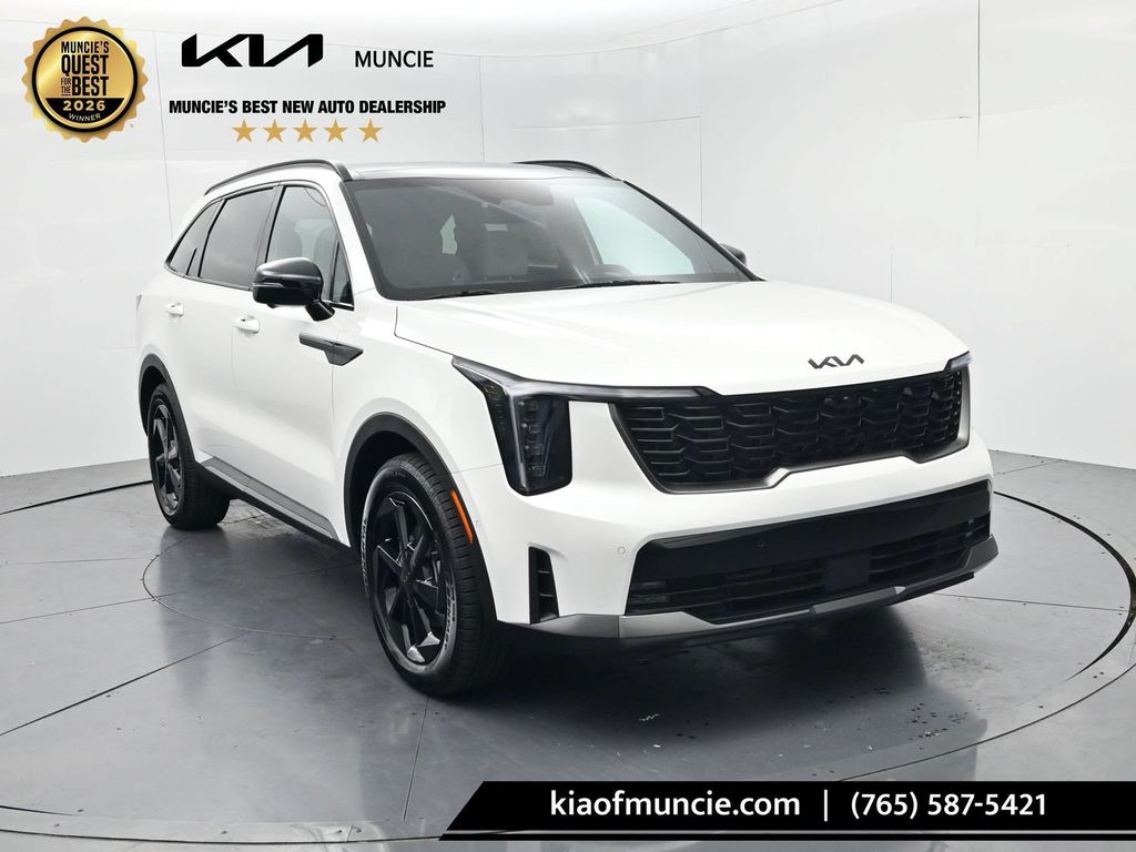 Snow White Pearl 2026 Kia Sorento Hybrid SUV / Crossover All-Wheel Drive 6-Speed Automatic