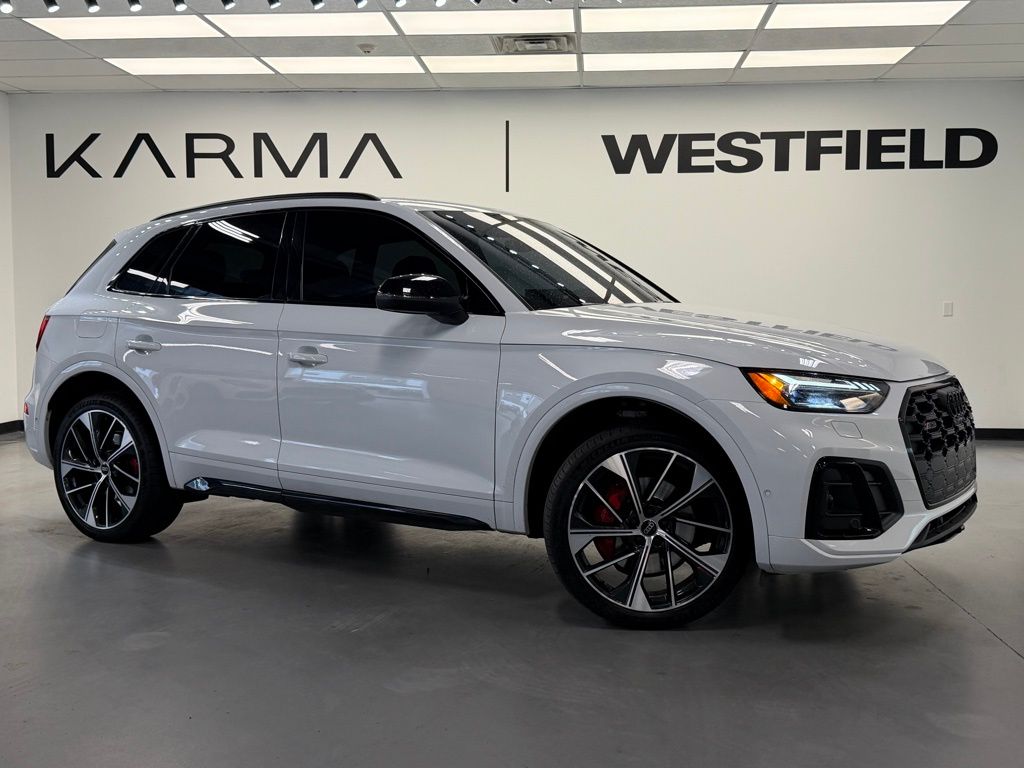 Glacier White 2024 Audi SQ5 3.0T quattro Prestige AWD SUV / Crossover All-Wheel Drive 8-Speed Automatic