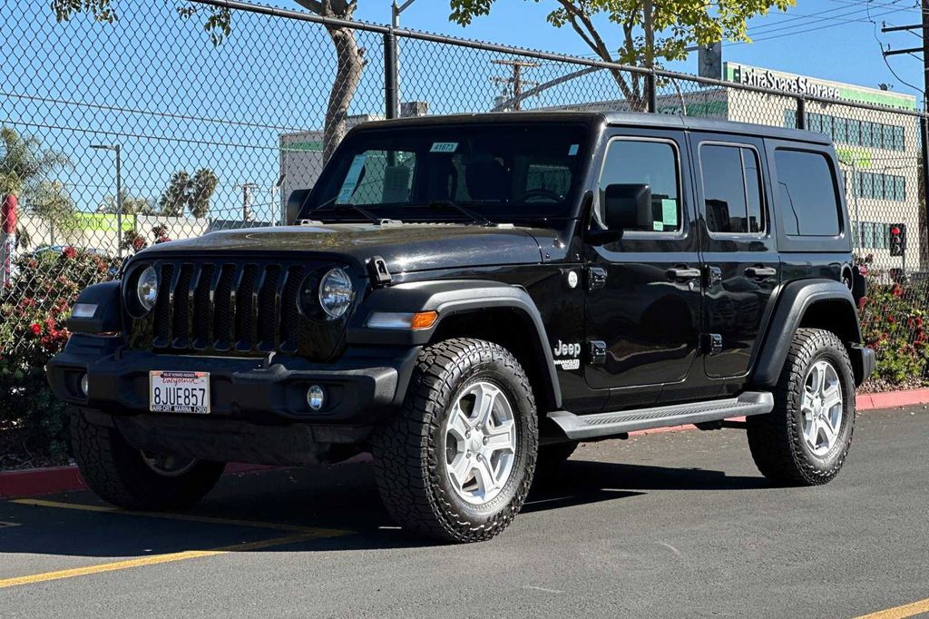 2018 Jeep Wrangler Unlimited Sport S 10