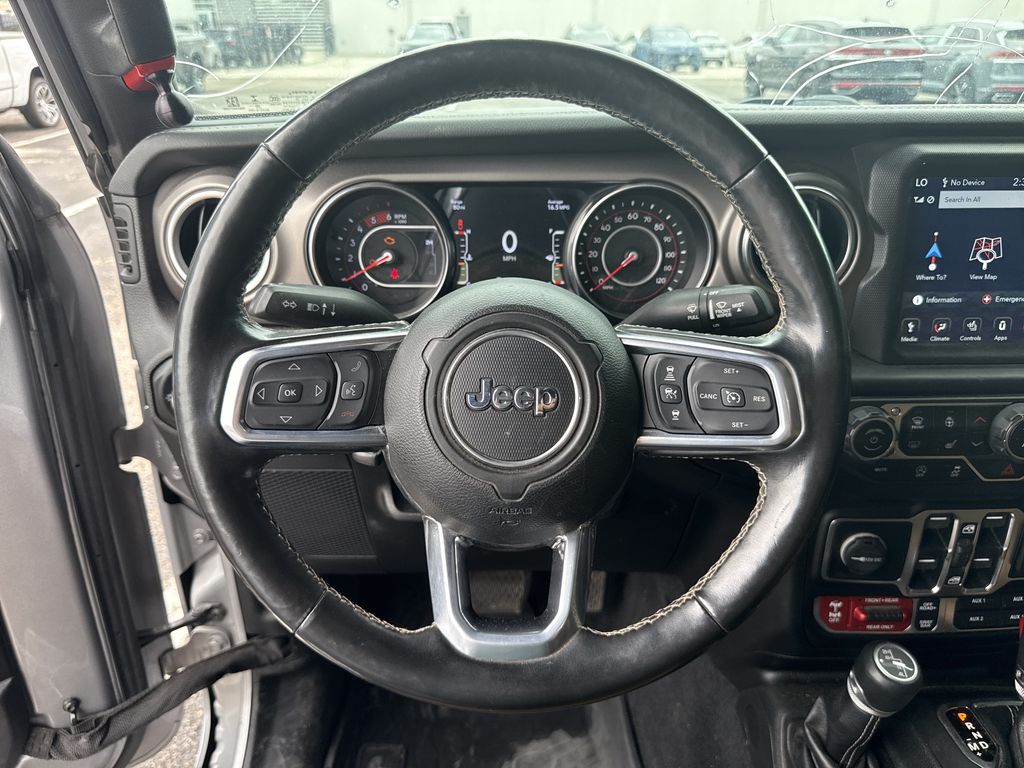 2021 Jeep Gladiator Rubicon Silver at Gullo Toyota