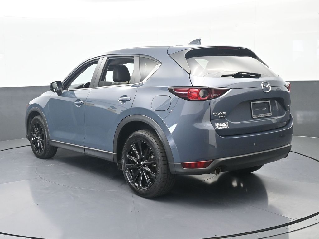 Used 2021 Polymetal Gray Mazda Carbon Edition image 4