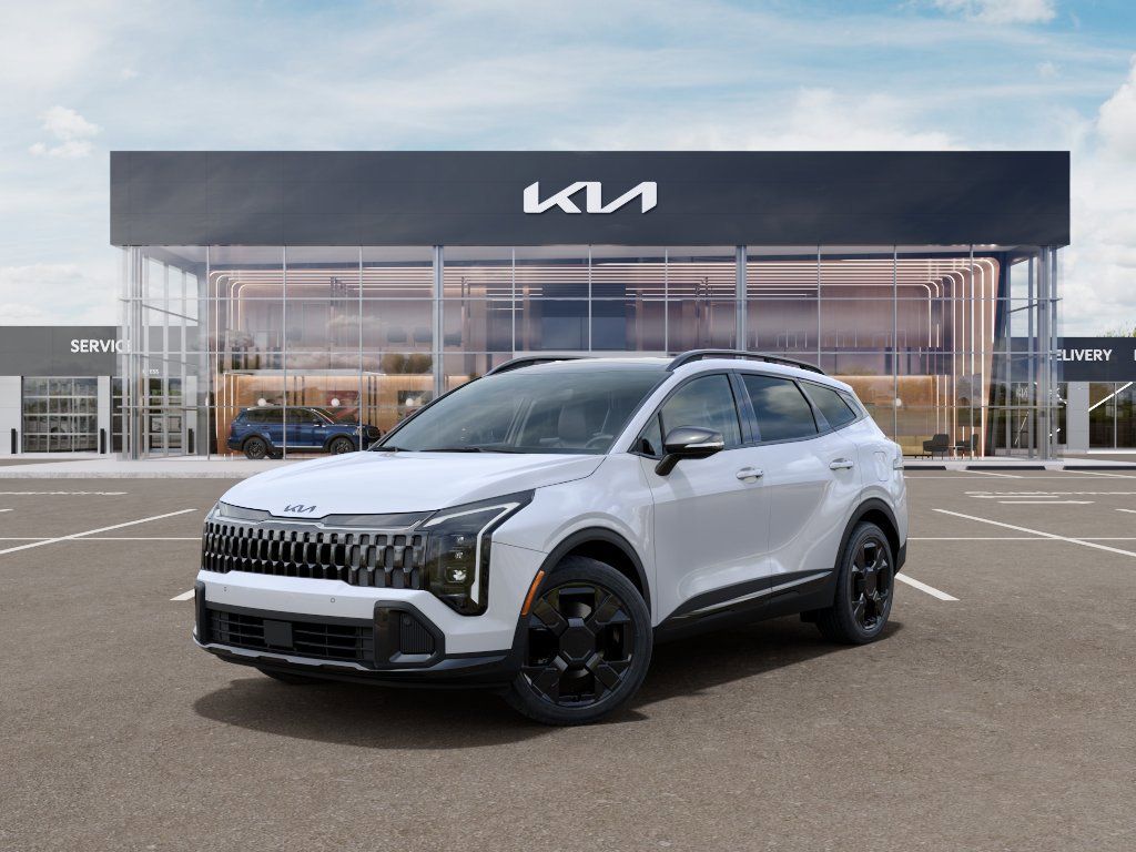 Glacial White Pearl 2026 Kia Sportage SUV / Crossover All-Wheel Drive 8-Speed Automatic