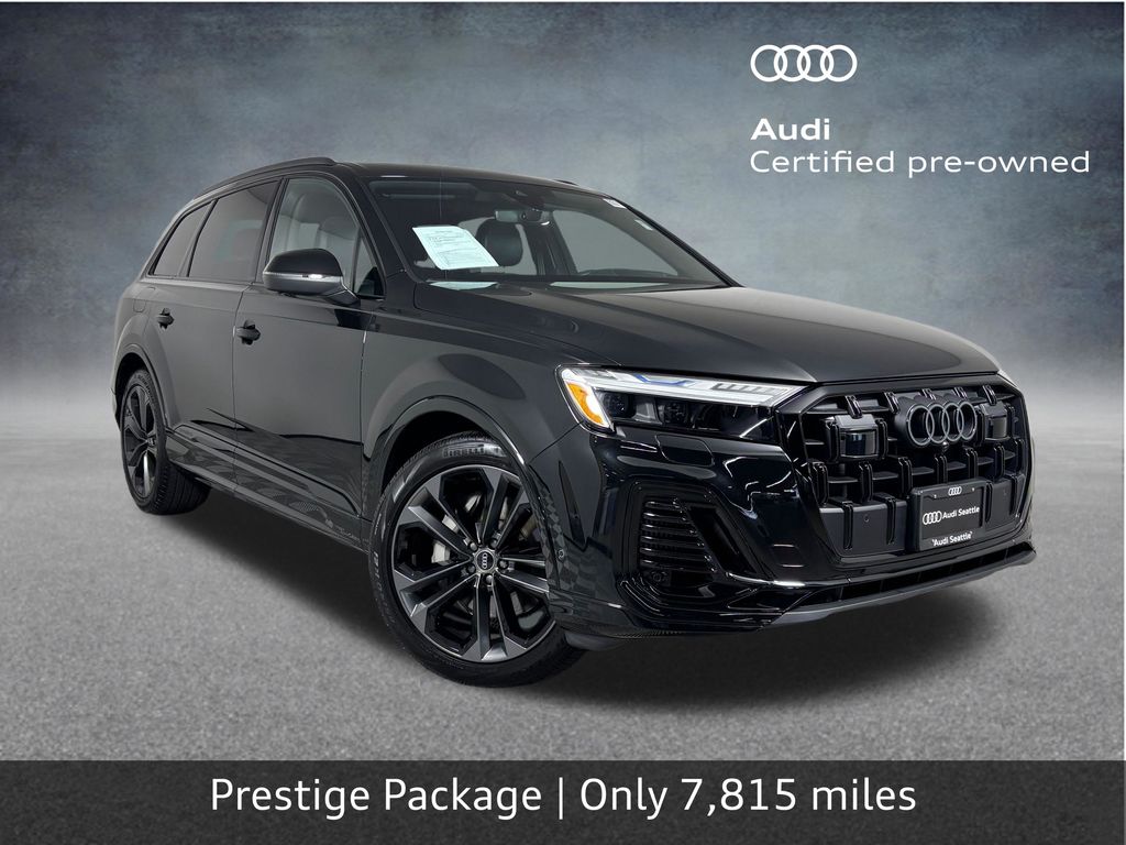 Mythos Black Metallic 2025 Audi Q7 SUV / Crossover All-Wheel Drive 8-Speed Automatic