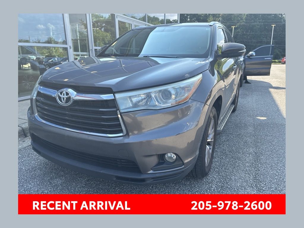 Predawn Gray Mica 2015 Toyota Highlander SUV / Crossover Front-Wheel Drive 6-Speed Automatic Overdrive