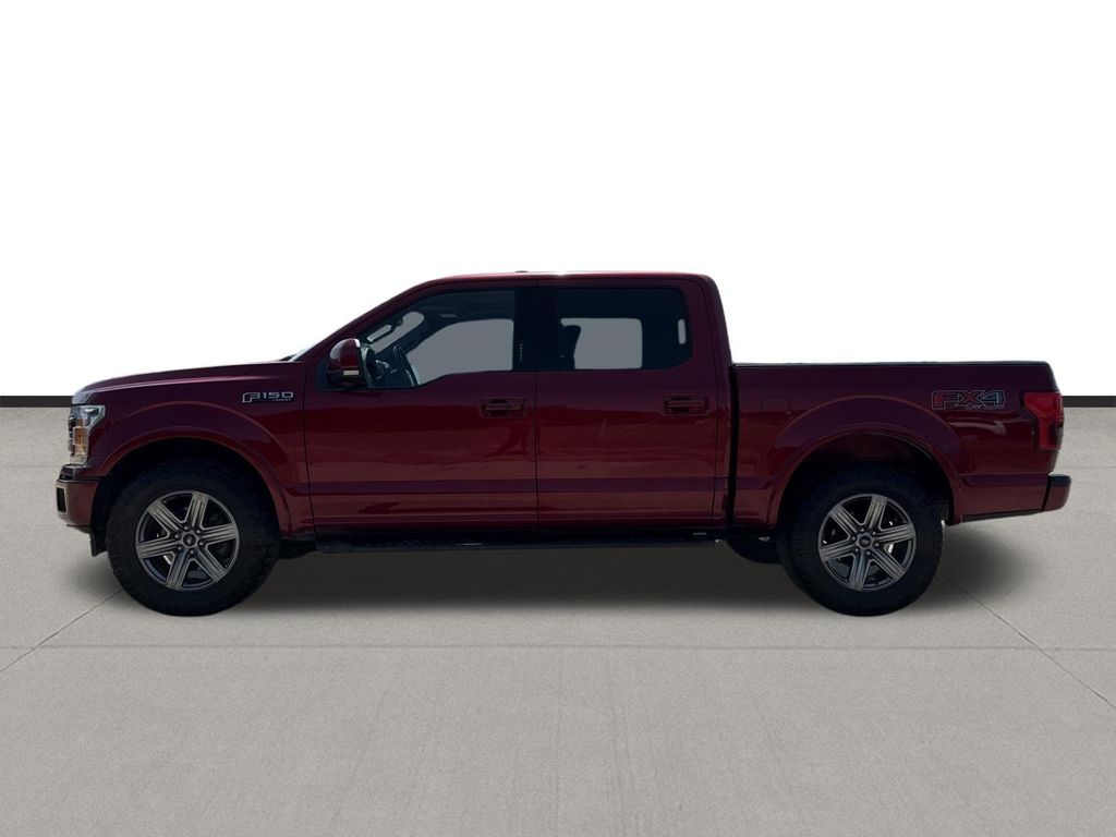2018 Ford F-150 Lariat Red at Texan Dodge Chrysler Jeep Ram