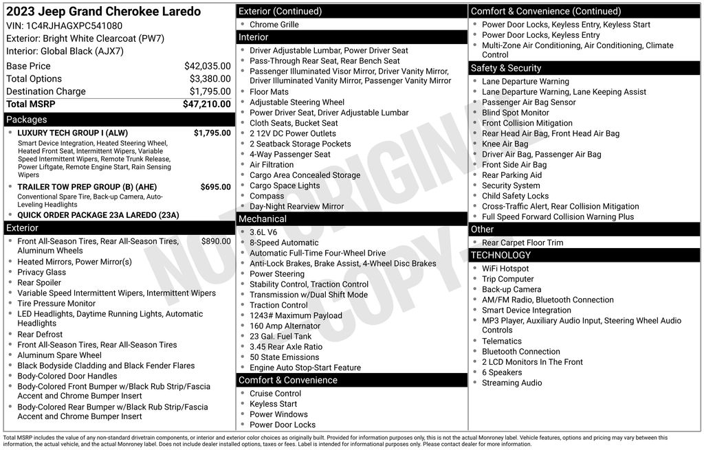 Used 2023 Jeep Grand Cherokee SUV