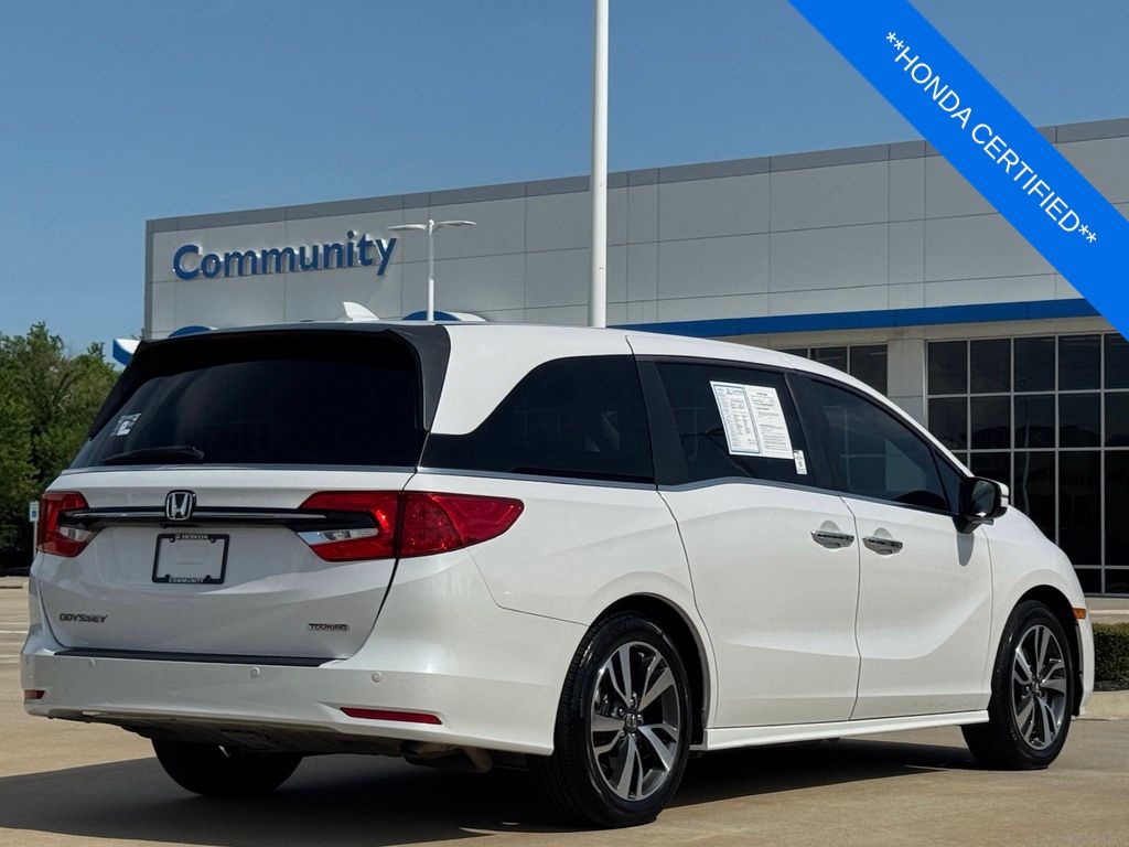 2024 Honda Odyssey Touring White at DeMontrond Ford