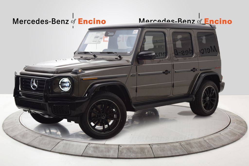 Gray (Indium Grey) 2026 Mercedes-Benz G-Class G 550 4MATIC SUV / Crossover All-Wheel Drive 9-Speed Automatic