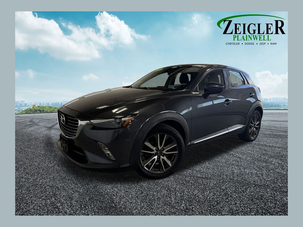 Meteor Gray Mica 2016 Mazda CX-3 Grand Touring AWD SUV / Crossover All-Wheel Drive 6-Speed Automatic