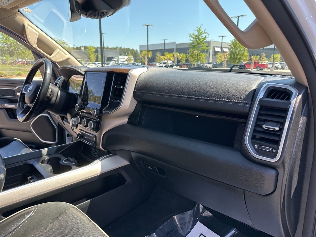 2021 Bright White Clearcoat Ram 1500 Laramie 4X4 Truck