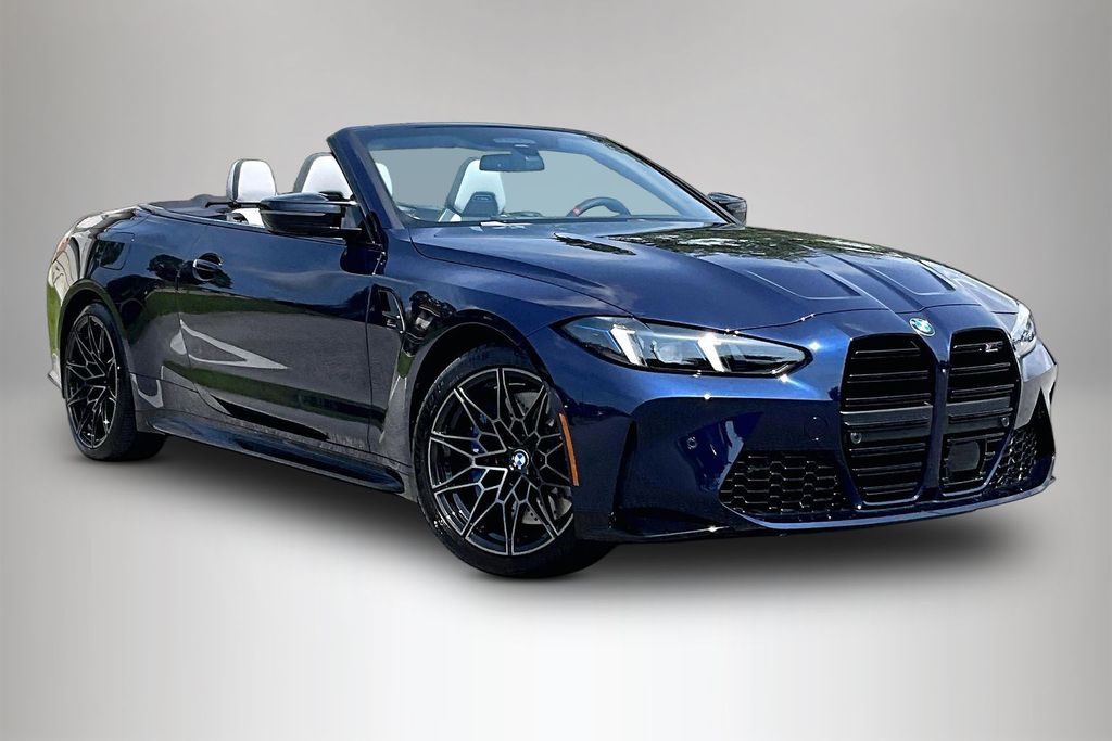 Tanzanite Blue II Metallic 2027 BMW M4 Convertible All-Wheel Drive 8-Speed Automatic