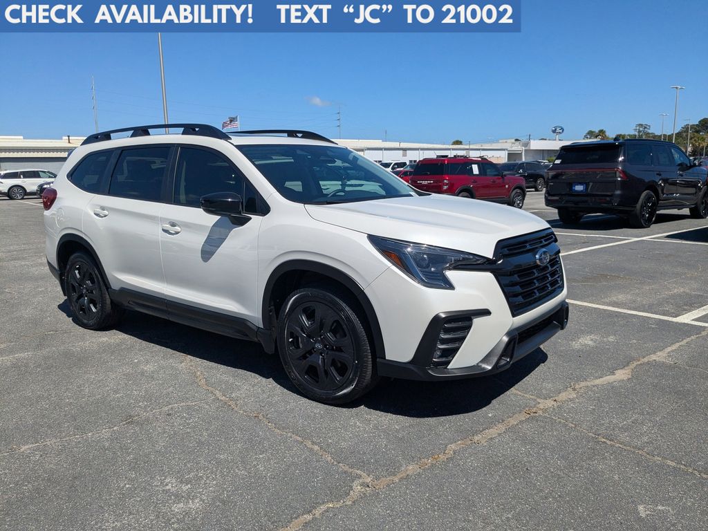 Crystal White Pearl 2024 Subaru Ascent Onyx Edition AWD SUV / Crossover All-Wheel Drive Continuously Variable Transmission