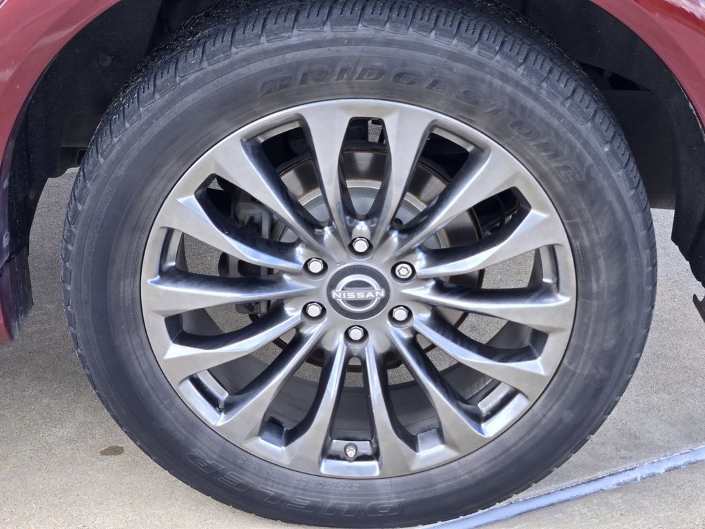 2022 Nissan Armada Platinum Red at DeMontrond Ford