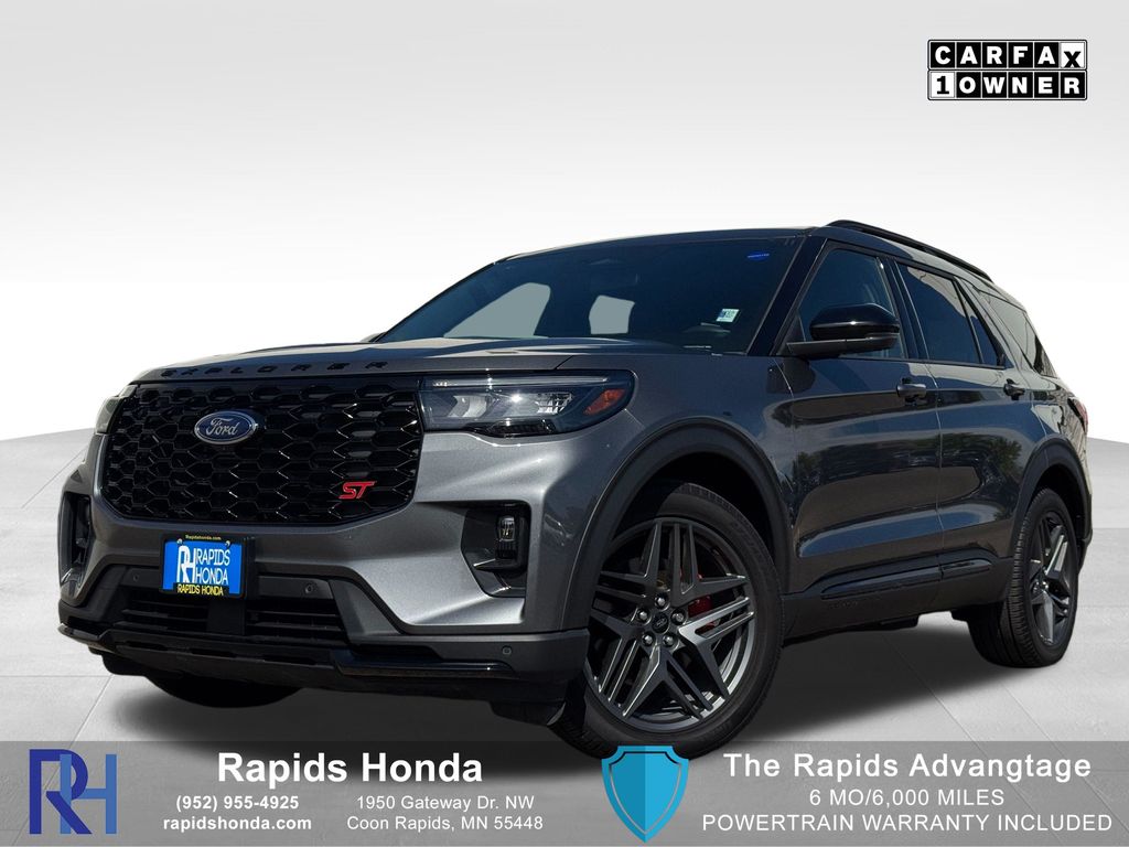 Carbonized Gray Metallic 2026 Ford Explorer SUV / Crossover All-Wheel Drive Automatic