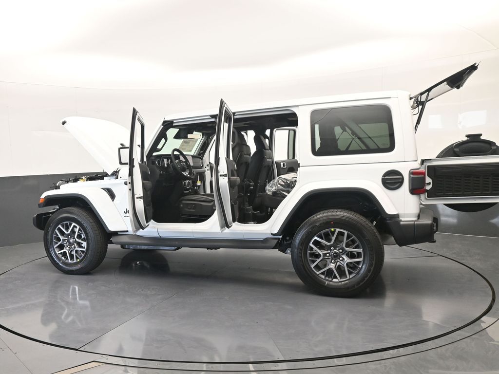 New 2026 Bright White Clearcoat Jeep Sahara image 71