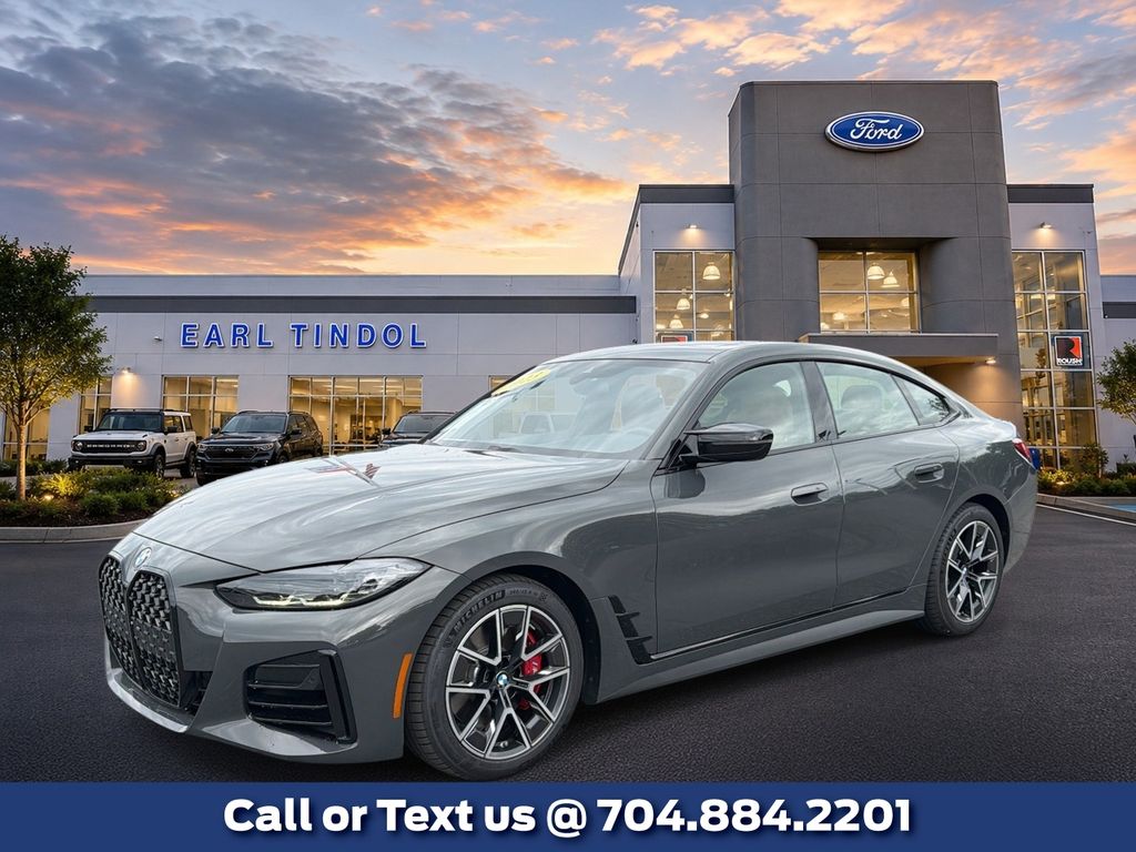 Individual Dravit Gray Metallic 2023 BMW 4 Series Coupe Rear-Wheel Drive 8-Speed Automatic