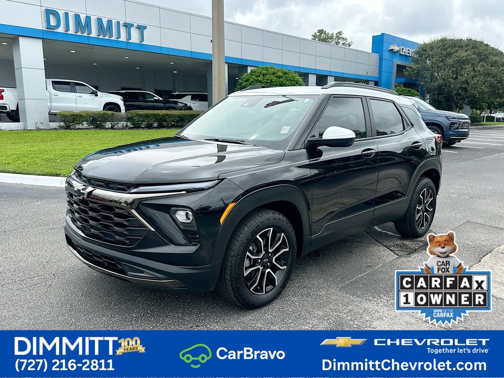 Mosaic Black Metallic 2024 Chevrolet Trailblazer SUV / Crossover Front-Wheel Drive Continuously Variable Transmission