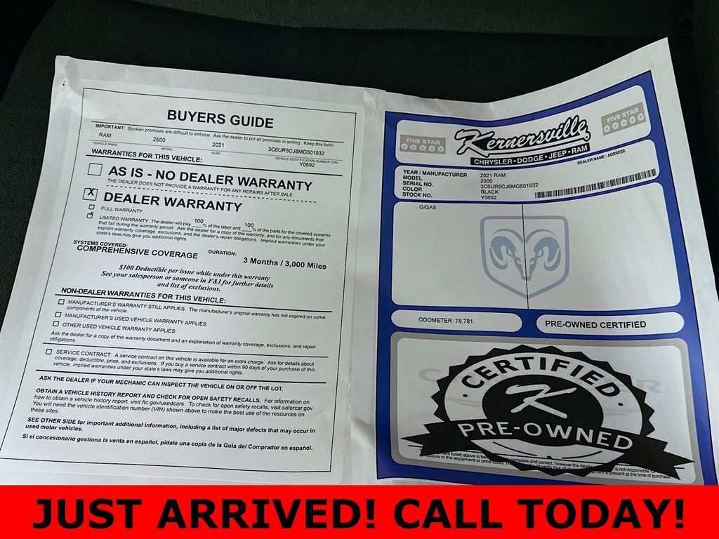 Used 2021 Black Ram Tradesman image 36