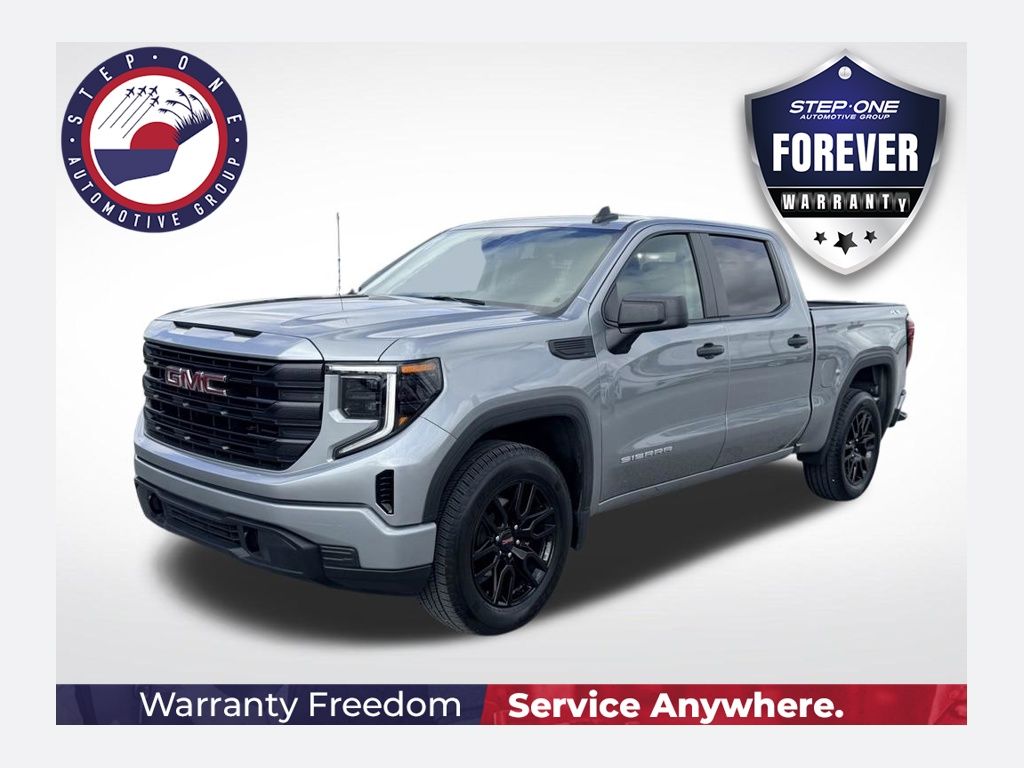 Sterling Metallic 2024 GMC Sierra 1500 Pickup Truck Four-Wheel Drive 8-Speed Automatic