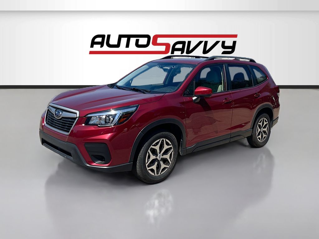 Used 2020 Red Subaru Premium image 3