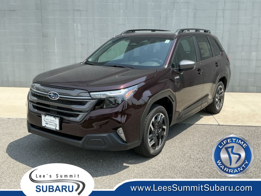 Dark Mahogany Pearl 2026 Subaru Forester Hybrid SUV / Crossover All-Wheel Drive Continuously Variable Transmission