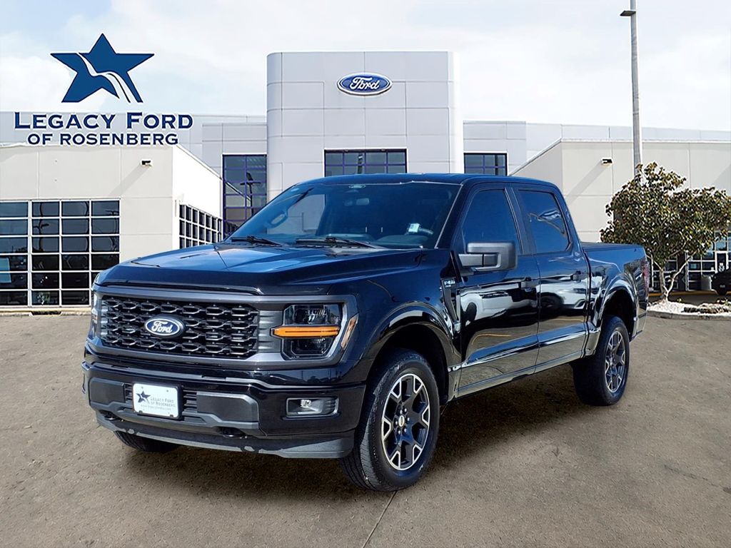 Agate Black Metallic 2025 Ford F-150 Pickup Truck Four-Wheel Drive Automatic