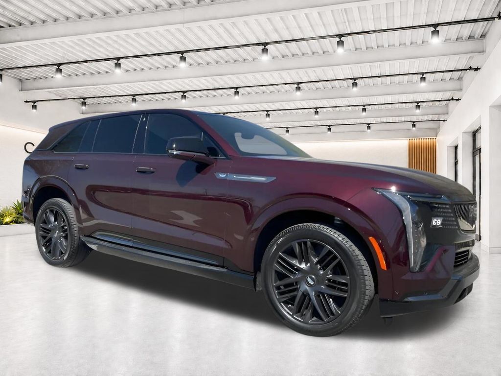 Black Cherry 2025 Cadillac Escalade IQ SUV / Crossover All-Wheel Drive 1-Speed Automatic