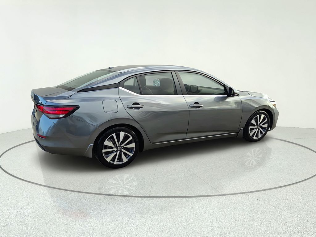 2020 Nissan Sentra SV Gray at Texan Dodge Chrysler Jeep Ram