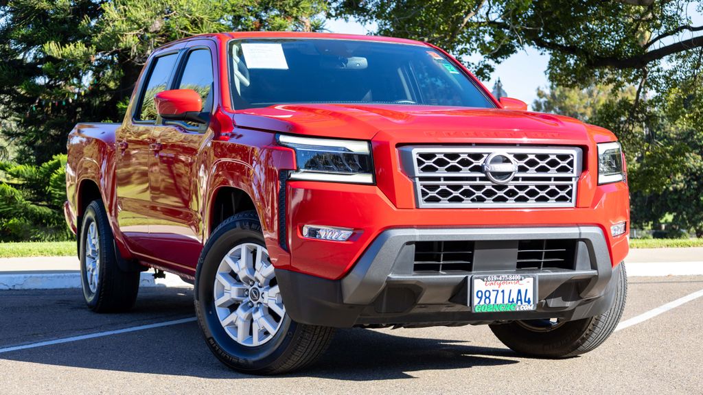 Used 2022 Nissan Frontier SV 4D Crew Cab