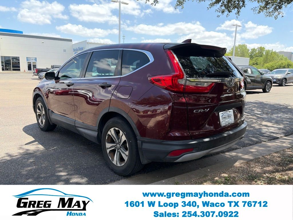 2018 Honda CR-V LX Red at Greg May Honda